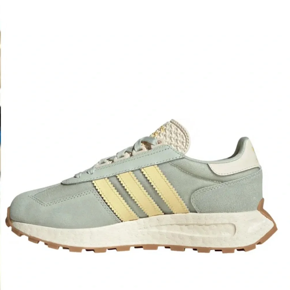 Brand New In Box Retropy E5 Running Shoe Linen Green 7 - Picture 3 of 9